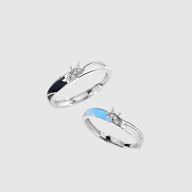Couple's Ring Personality  Unicorn Ring Holiday Gift