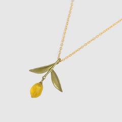 Lemon Necklace Temperament Clavicle Chain Christmas Gift