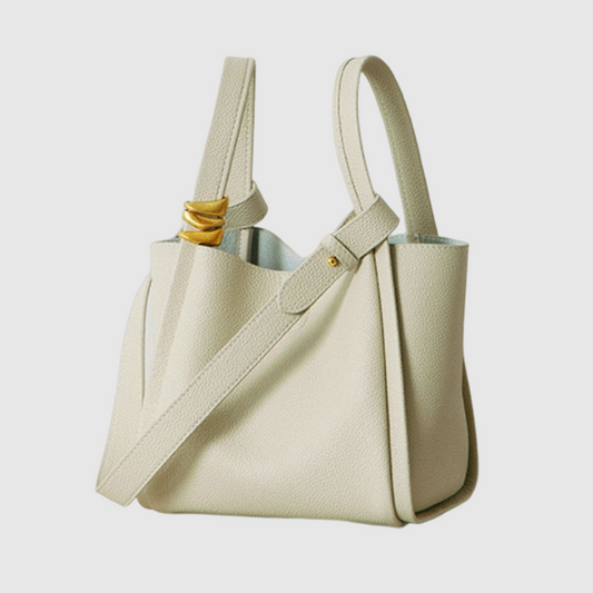 New Leather Soft Bucket handsbag for Her