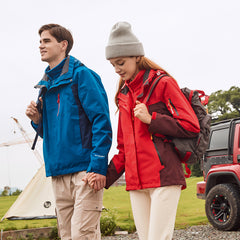 Couple's Stormsuit Sports Outdoor Men's and Women's Two-piece Suit Stormsuit