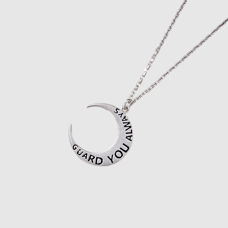 Star and Moon Guardian Creative Couple Necklace Valentine's Day Birthday Gift
