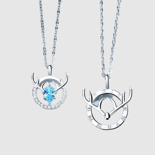 Antler Pendant Clavicle Chain Lover Gift