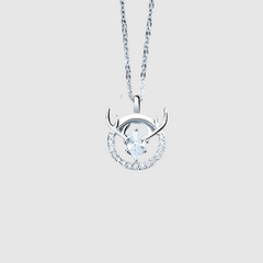 Antler Pendant Clavicle Chain Lover Gift