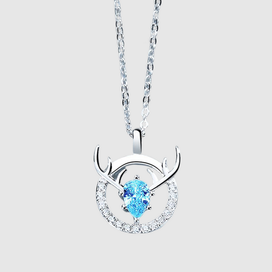 Antler Pendant Clavicle Chain Gifts for Her