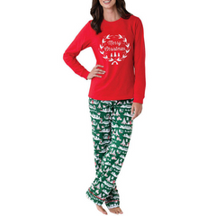 Family Pajamas Christmas couple suit