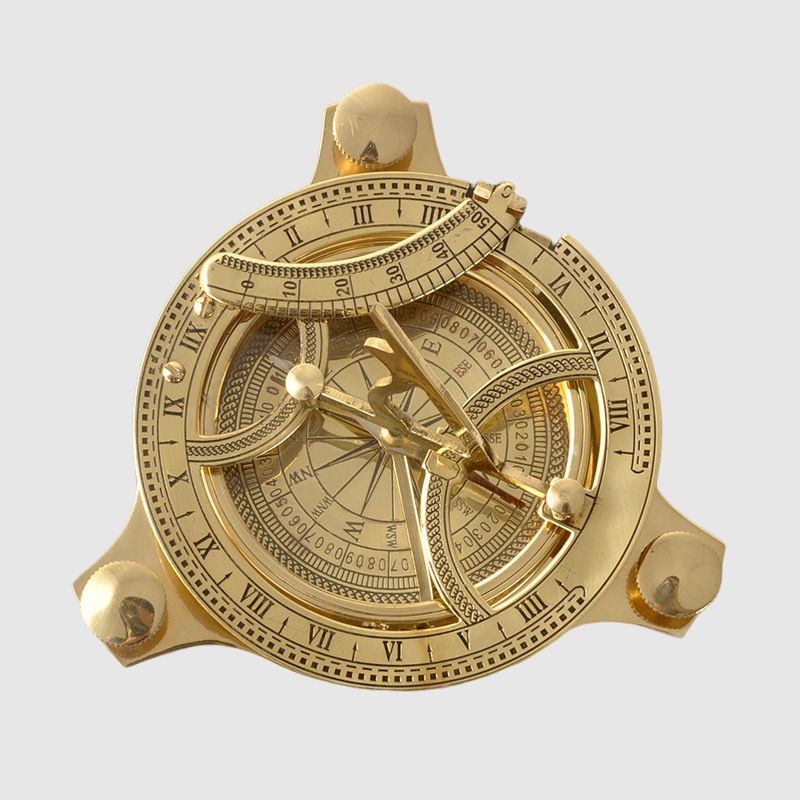 Vintage Wind Pure Copper North Needle All Copper Ornaments Brass Compass Gifts