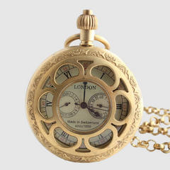 Antique Really Copper Pocket Watch Mechanical Watch Gifts for Men