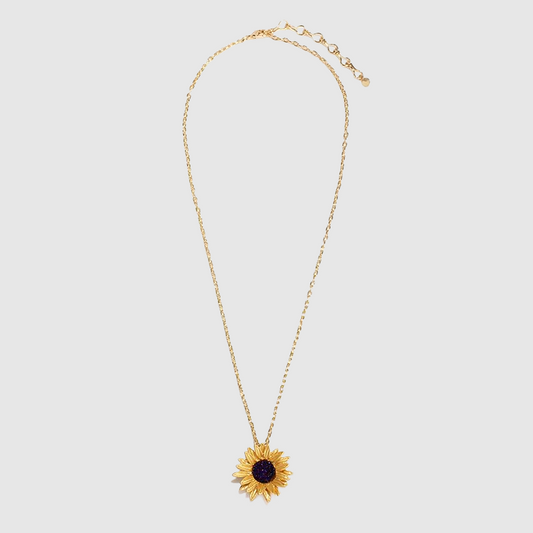 Women's Sunflower Necklace Clavicle Chain