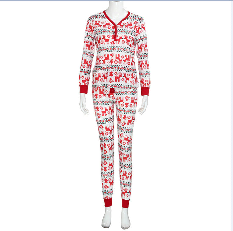 Lovers' Christmas style pajamas