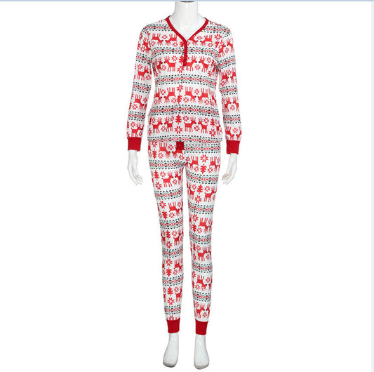 Lovers' Christmas style pajamas