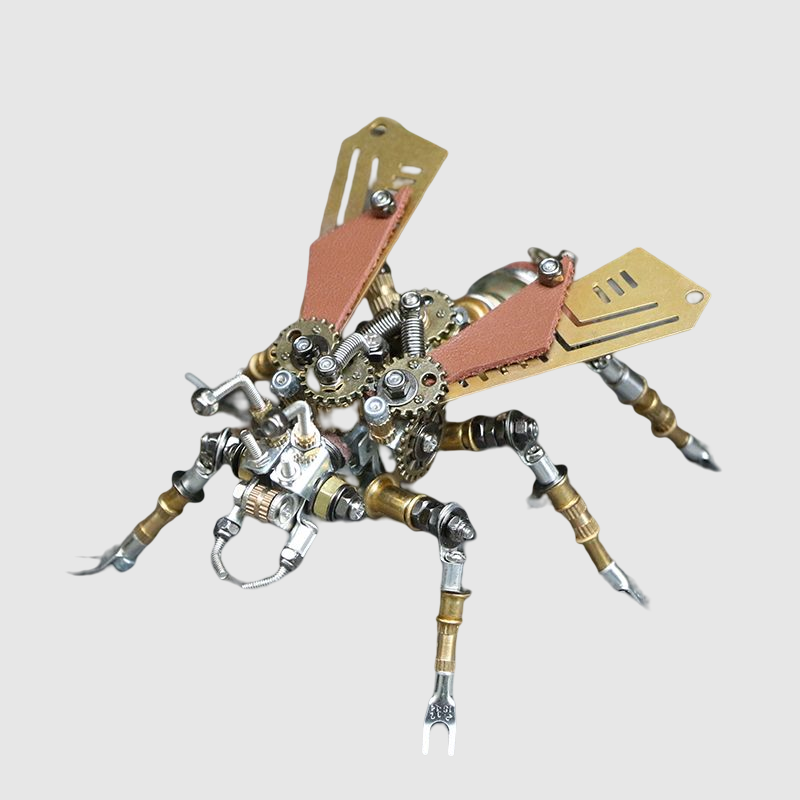 Mechanisches Insektenmodell, manuelles Gezeitenspiel, Libellendekoration, DIY-Spielzeug, kreatives Geburtstagsgeschenk