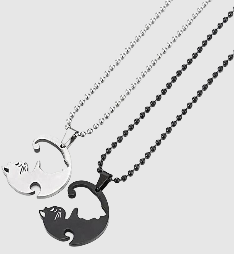 Cute Cat Necklace for Lover