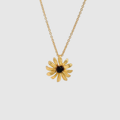 Black-eyed Susan Flower Temperament Necklace for Girlfriend
