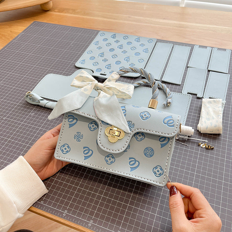 DIY Cherry Blossom Elements Messenger Handbags