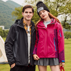 Couple's Stormsuit Sports Outdoor Men's and Women's Two-piece Suit Stormsuit