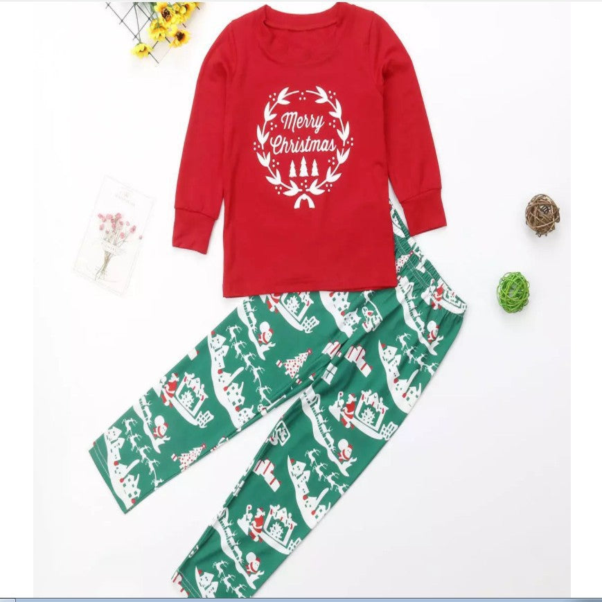 Family Pajamas Christmas couple suit