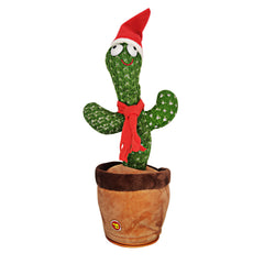 Dancing Twisted Cactus Toy with Cactus Music Luminous Recording
