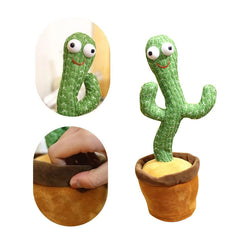 Dancing Twisted Cactus Toy with Cactus Music Luminous Recording
