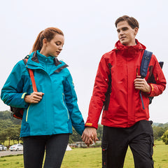 Couple's Stormsuit Sports Outdoor Men's and Women's Two-piece Suit Stormsuit